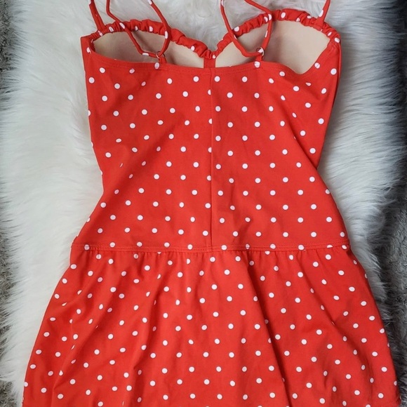 Tropical Escape Polka Dot one piece - Picture 2 of 6